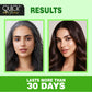 Professional Hair Dye Shampoo – 5-in-1 Grey Hair Coverage Shampoo with Natural Extracts