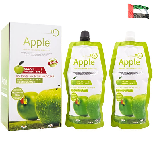 Original Apple Hair Color Cream – Nourishing Long-Lasting Hair Dye for Men & Women
