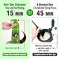 Hair Color Shampoo with Argan Oil & Keratin Extract – 5 in 1 Hair Dye Shampoo for Grey Hair